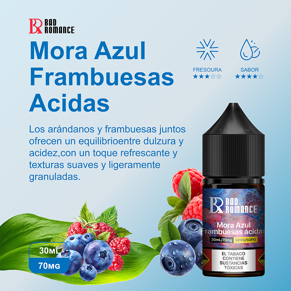 Mora Azul Frambuesas Acidas